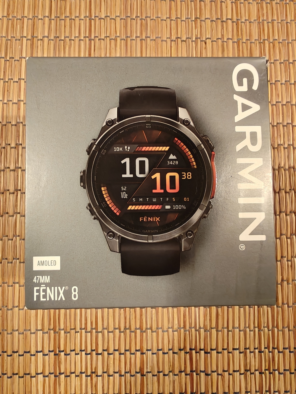 Garmin Fenix 8 47mm Smartwatch - Black